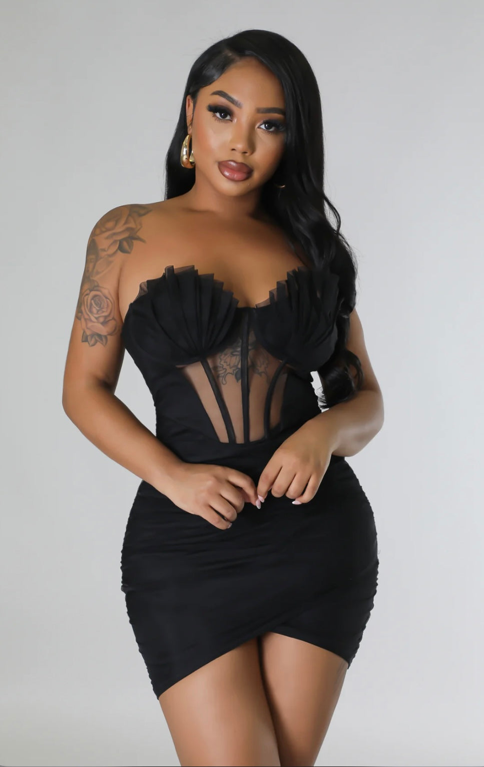 Off To Paris Evening Dress