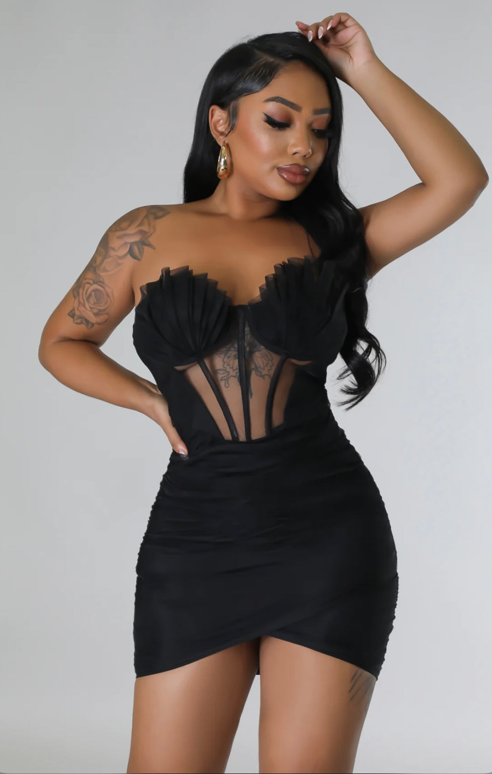 Off To Paris Evening Dress