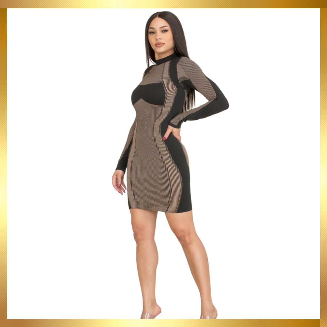 Pleated Seamless Dress