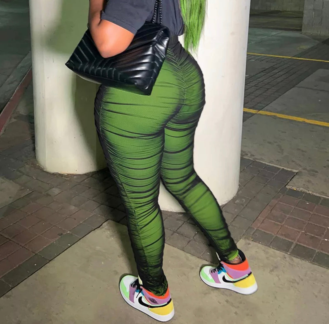 New Emerald Mesh Pants