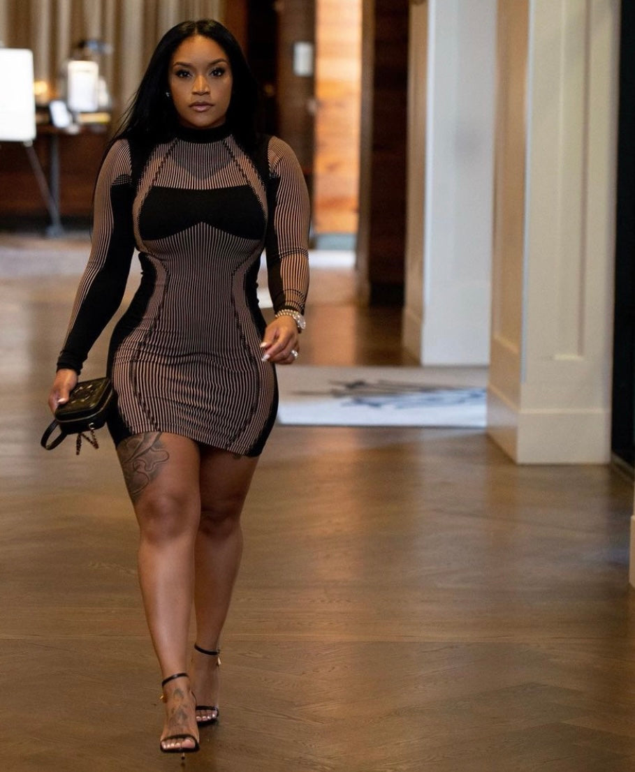 Pleated Seamless Dress